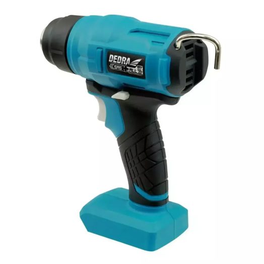 Акумулаторен пистолет за горещ въздух DEDRA DED7058 SAS+ALL, 18V, 550 градуса - Image 3