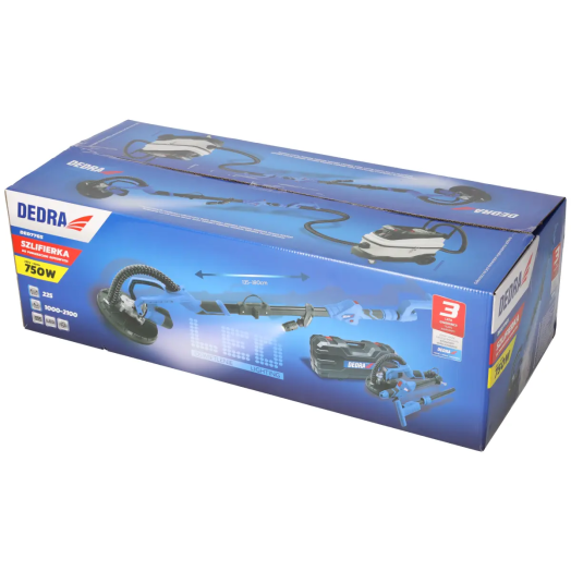 Шлайфмашина за стени и тавани DEDRA DED7765, 225 mm, 750W - Image 11