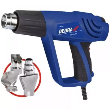 Пистолет за горещ въздух DEDRA DED7971, 2000W, 600 градуса