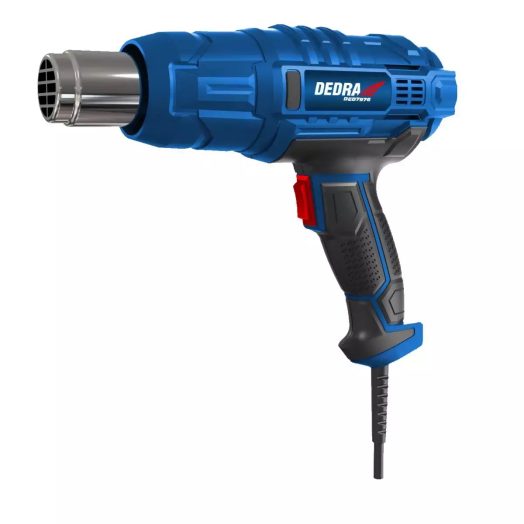 Пистолет за горещ въздух DEDRA DED7976, 2000W, 600 градуса - Image 2