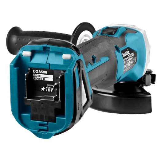 Акумулаторен ъглошлайф Makita DGA506Z, 18V, 125mm - Image 10