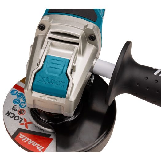 Акумулаторен ъглошлайф Makita DGA519Z, 18V, X-LOCK, 125mm - Image 2