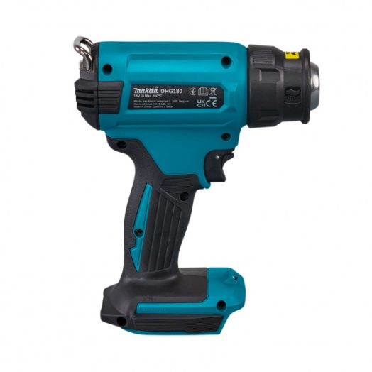 Акумулаторен пистолет за горещ въздух Makita DHG180ZK, 18V, 550°C - Image 3
