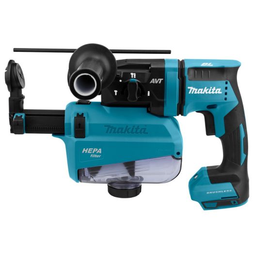 Акумулаторен перфоратор Makita DHR182ZWJ SDS-Plus , 18V, 1.7J - Image 2