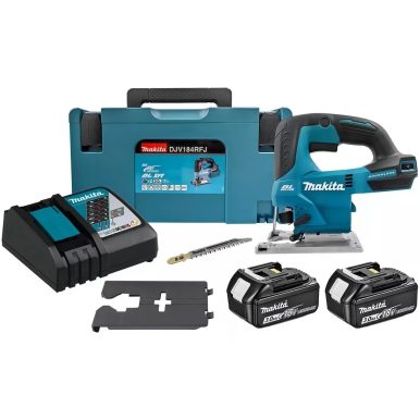 Акумулаторен прободен трион Makita DJV184RFJ, 18V, 3000 minˉ¹