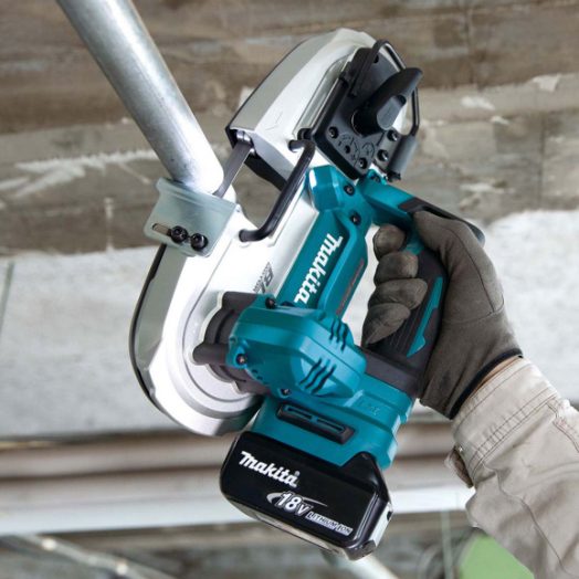 Акумулаторен лентов трион Makita DPB184Z, 18V - Image 3