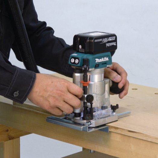 Акумулаторна фреза за кантове MAKITA DRT50RTEX3, 18 V - Image 3
