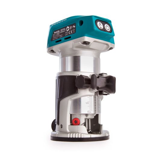 Акумулаторна челна фреза Makita DRT50ZX2, 18V, 6-8mm - Image 4