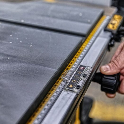 Настолен циркуляр с плот DeWALT DWE7492 + Работна маса за циркуляр DeWALT DWE74911 - Image 8