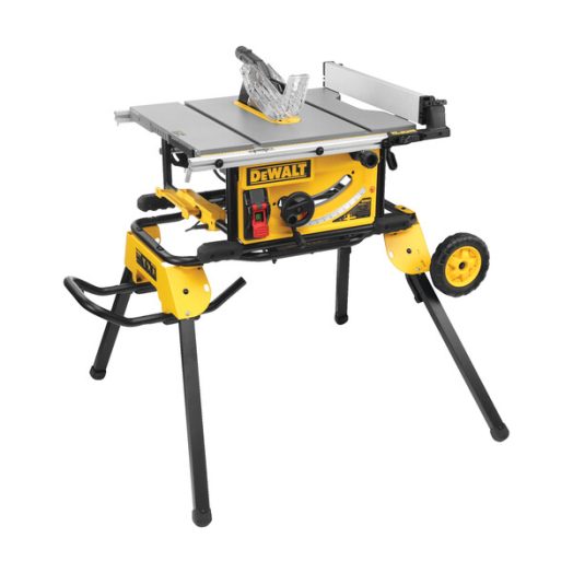 Настолен циркуляр с плот DeWALT DWE7492 + Работна маса за циркуляр DeWALT DWE74911