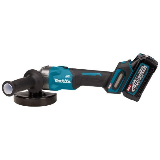Акумулаторен ъглошлайф Makita GA008GM201, 40V, 125mm - Image 4