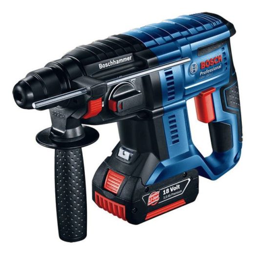 Акумулаторен перфоратор BOSCH GBH 180-Li, SDS Plus, 18 V, 2x4Ah, 1.7 J - Image 3