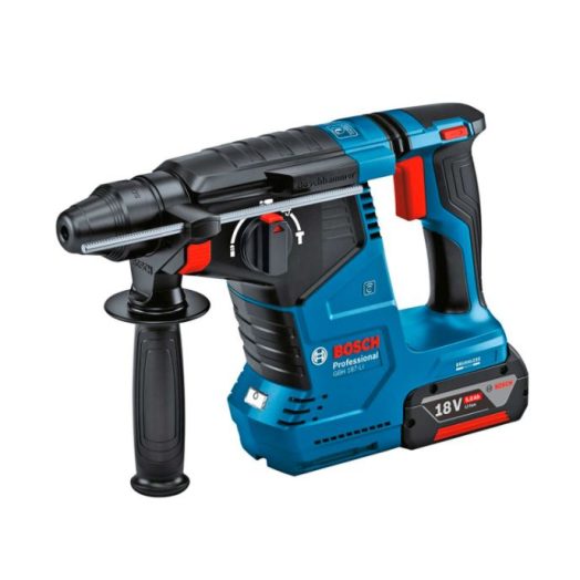 Акумулаторен перфоратор BOSCH GBH 187-Li , 2 батерии 18V 5Ah - Image 2