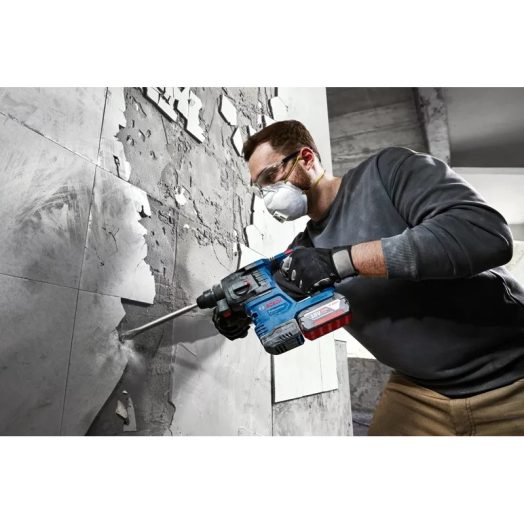 Акумулаторен перфоратор BOSCH GBH 185-LI, 18V - Image 3