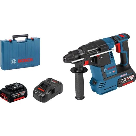 Акумулаторен перфоратор BOSCH GBH 18V-26, 18V, 2.6 J