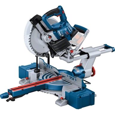 Акумулаторен настолен циркуляр BOSCH GCM 18V-254 D SOLO, 18V, 254 mm