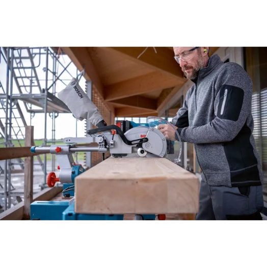 Акумулаторен настолен циркуляр BOSCH GCM 18V-254 D SOLO, 18V, 254 mm - Image 5