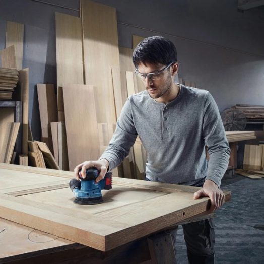 Акумулаторен ексцентършлайф BOSCH GEX 185-LI SOLO, 18 V, 125 mm - Image 4