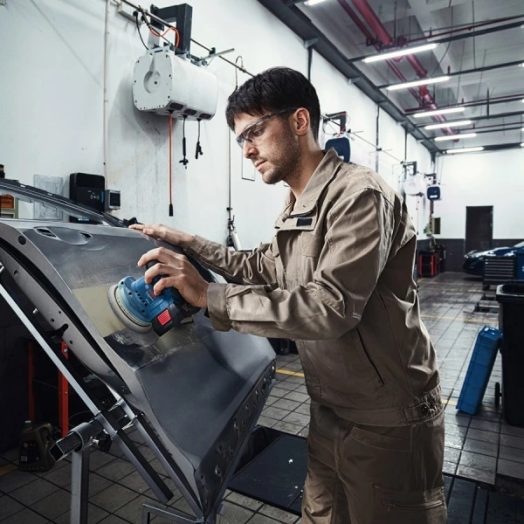 Акумулаторен ексцентършлайф BOSCH GEX 185-LI SOLO, 18 V, 125 mm - Image 2