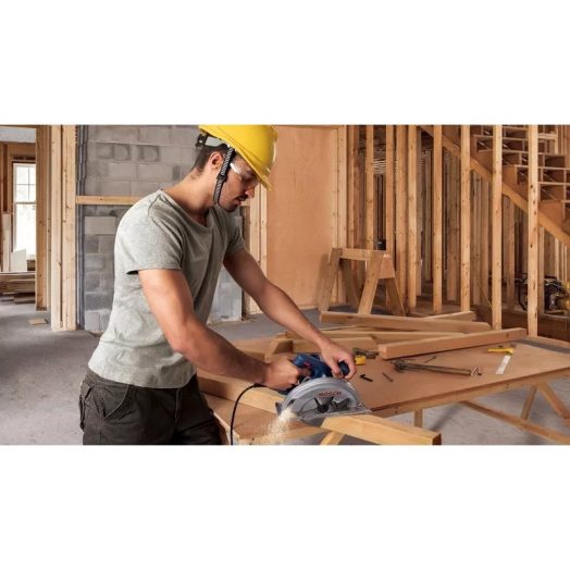 Ръчен циркуляр Bosch GKS 140, 1400 W, 184 mm - Image 2