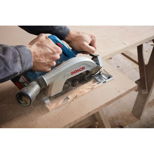 Акумулаторен ръчен циркуляр BOSCH GKS 185-LI, 18V, 165 mm - Image 6