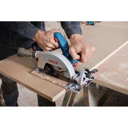 Акумулаторен ръчен циркуляр BOSCH GKS 185-LI, 18V, 165 mm - Image 4