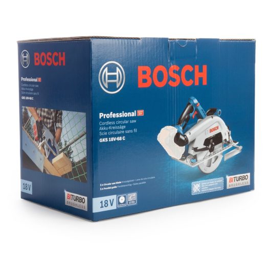 Циркуляр акумулаторен BOSCH GKS 18V-68 C , 18V, Ø 190 mm, 5000 minˉ¹ - Image 4