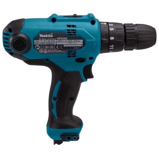 Електрически ударен винтоверт Makita HP0300, 320 W - Image 4