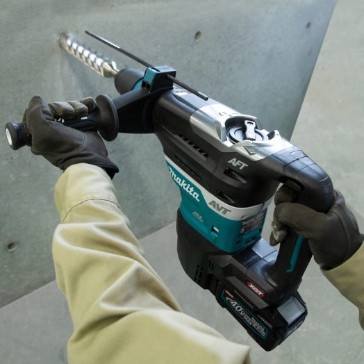 Акумулаторен перфоратор Makita XGT HR005GM202 SDS-Max, 40V, 8J - Image 10