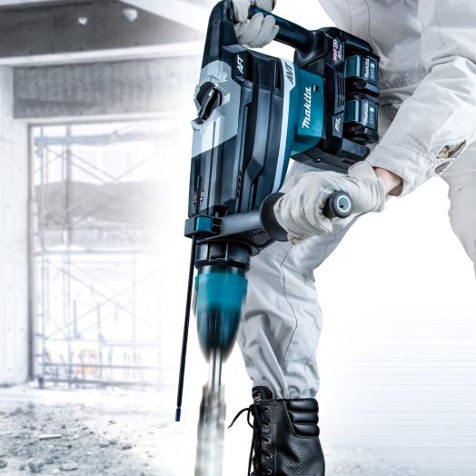 Акумулаторен перфоратор Makita XGT HR006GZ , 40 + 40 V - Image 6