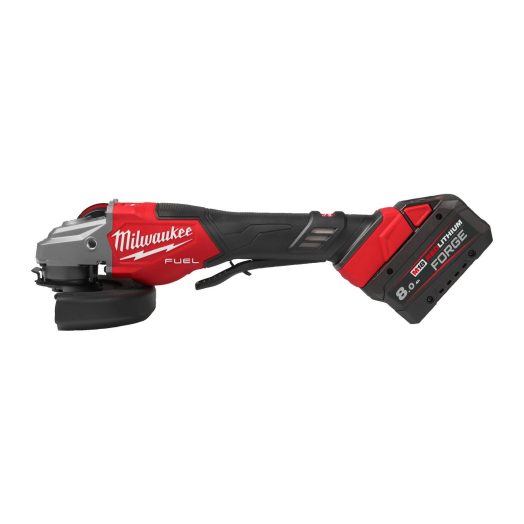 Акумулаторен високоефективен ъглошлайф със спирачка MILWAUKEE M18 FHSAG125XPDB2-802X, 18V, 125mm - Image 4