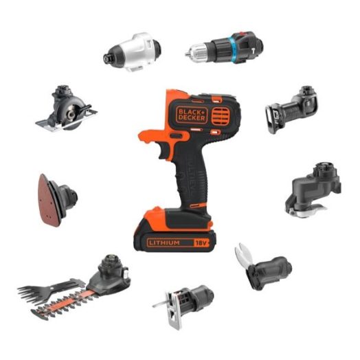 Мултифункционална акумулаторна бормашина BLACK&DECKER MT218K - Image 4