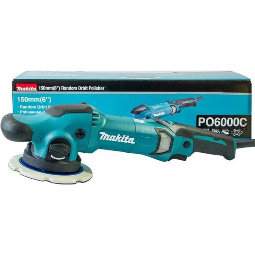 Полирмашина Makita PO6000C, 900 W, 150 mm - Image 2