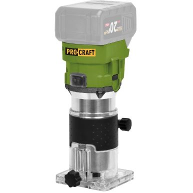 Акумулаторна челна фреза PROCRAFT POB20, 20V, 6-8mm