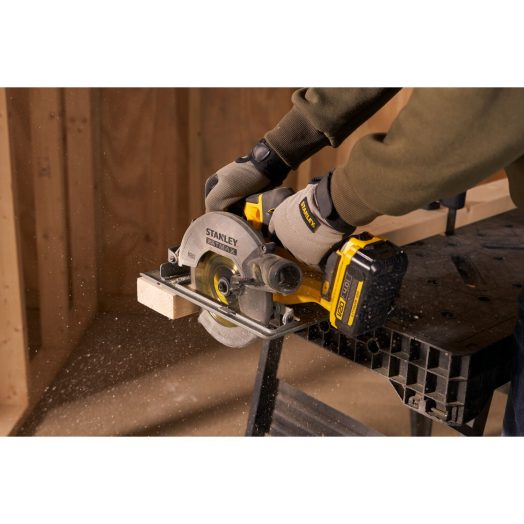 Акумулаторен ръчен циркуляр STANLEY SFMCS500B, 18V, 165mm - Image 5