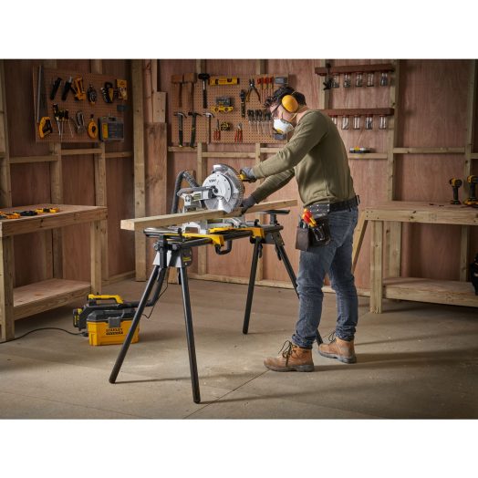 Настолен циркуляр с герунг + работна маса STANLEY SM1800, 254mm, 1800W - Image 9