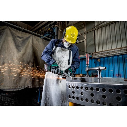 Акумулаторен ъглошлайф Metabo W 18 L BL 9-125, 125mm, 18V - Image 3