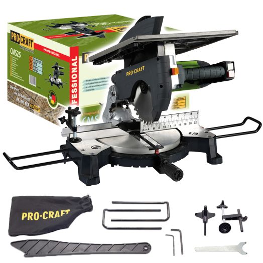 Настолен комбиниран потапящ циркуляр PROCRAFT CMS25, 250mm, 1800W - Image 2