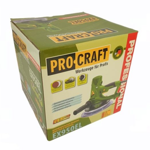 Шлайфмашина за стени и тавани PROCRAFT EX950EL, 180mm, 950W - Image 11