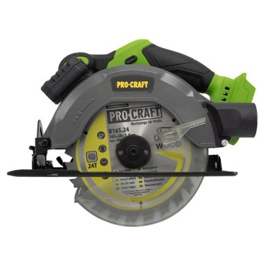 Акумулаторен циркуляр PROCRAFT PCA28bb, 20V, 165mm