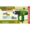 Пистолет за горещ въздух PROCRAFT PH2000, 2000W, 50-650°C - Image 6