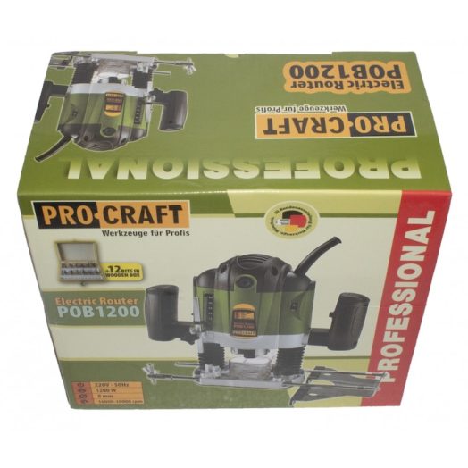 Оберфреза PROCRAFT POB1200, 6-8mm, 1200W - Image 4