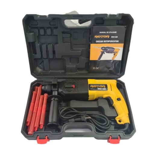 Перфоратор ROTOR RRH1400, SDS-plus, 1400W, 2.6J - Image 4