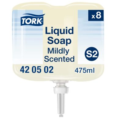 Пълнител концентриран течен сапун за ръце TORK - Система S2 - 8х500ml.