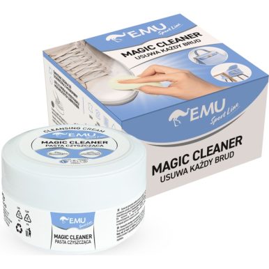 Магическа паста с гъба за почистване на обувки и мебели EMU Sport line