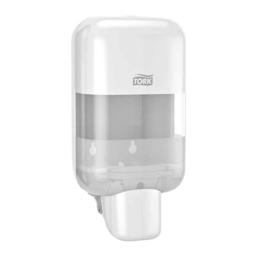 Дозатор за течен сапун TORK - Система S5 - Бял - 500ml. - Image 2