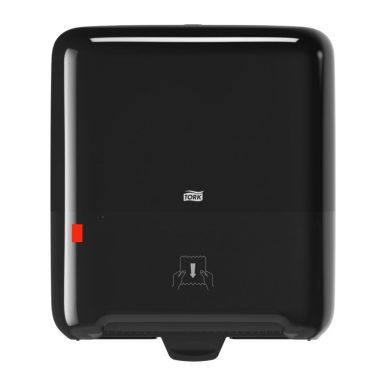 Автоматичен дозатор TORK за кърпи за ръце на ролка - system H1 - Черен