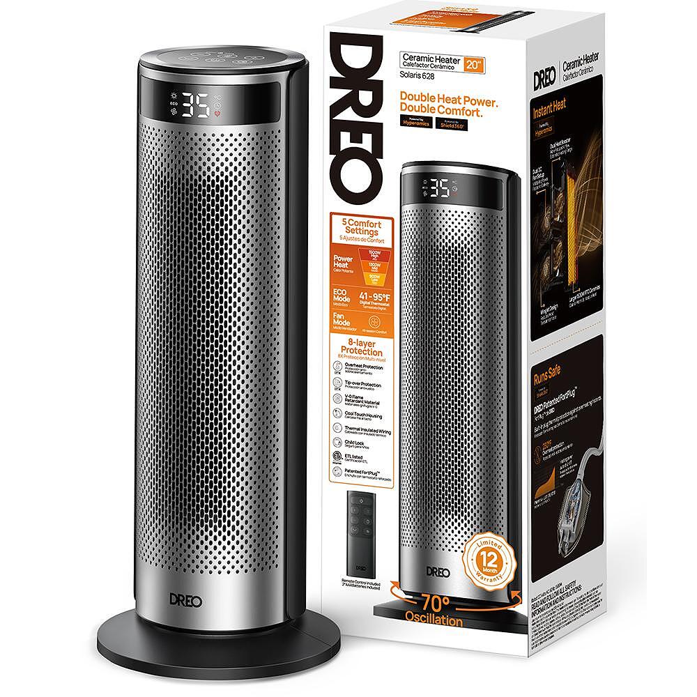 Вентилаторна печка DREO Solaris 628 - Image 8