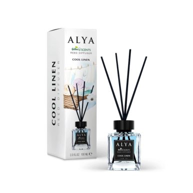 Ароматизатор с масла и пръчици Alya 100 мл Cool linen