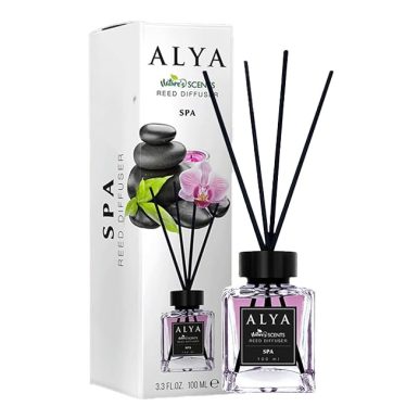 Ароматизатор за стая с пръчици и масла Alya 100 мл SPA